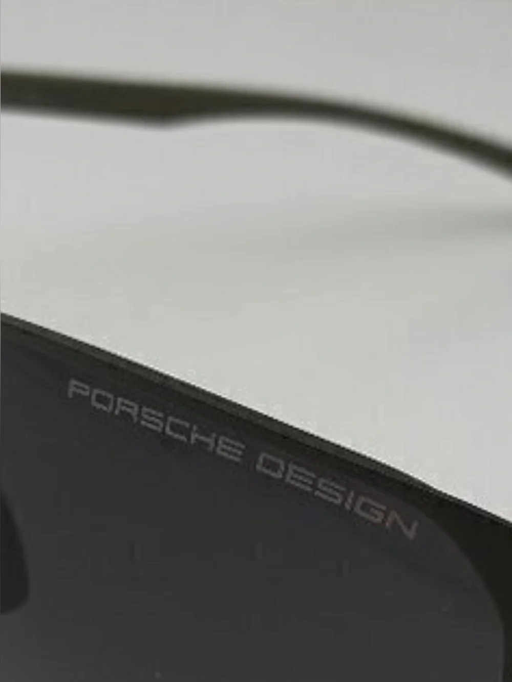 Porches Designed Black Polarized Men's Sunglasses - Classic Full Frame. One size
